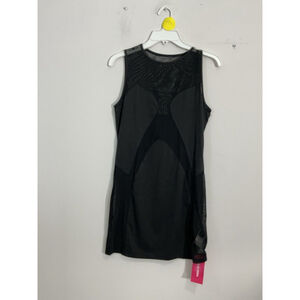 Womans Shein Large 8-10 Black Sleeveless Sexy Mini Lingerie NWT